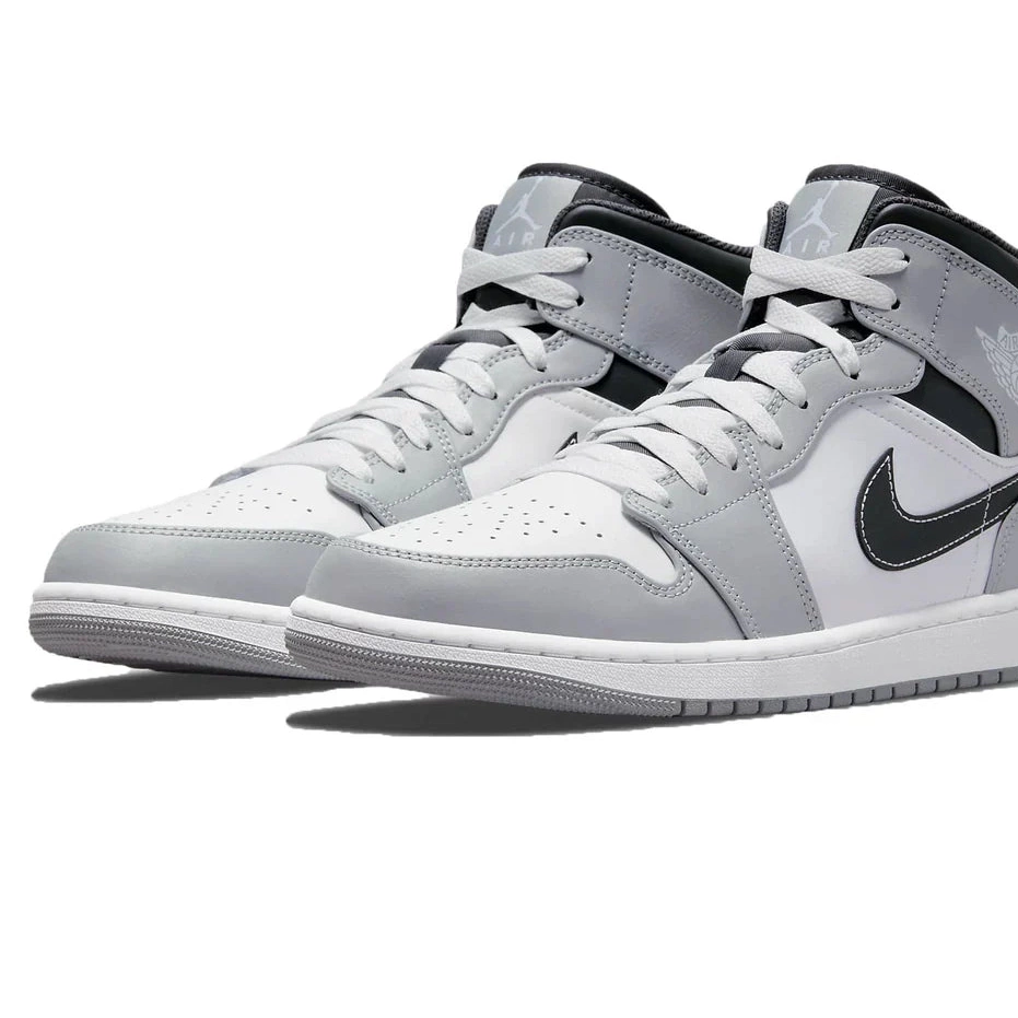 Grey Smoke Air Mid Light Anthracite 1 Jordan 0818